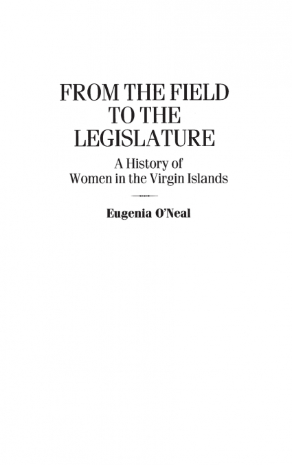 From the Field to the Legislature