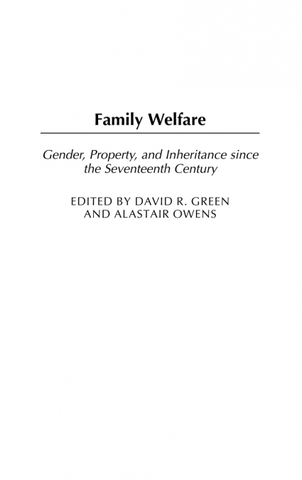 Family Welfare