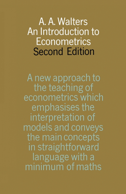 An Introduction to Econometrics