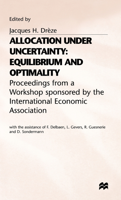 Allocation Under Certainty