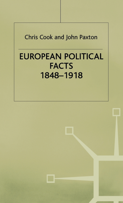 European Political Facts 1848-1918