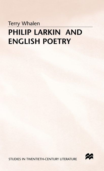Philip Larkin+english Poetry