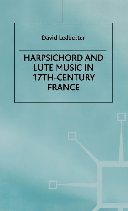Harpischord and Lute Music 17c France
