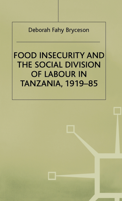 Food Insecurity and Social Division of Labour in Tasmania