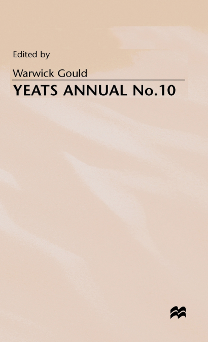 Yeats Annual No 10