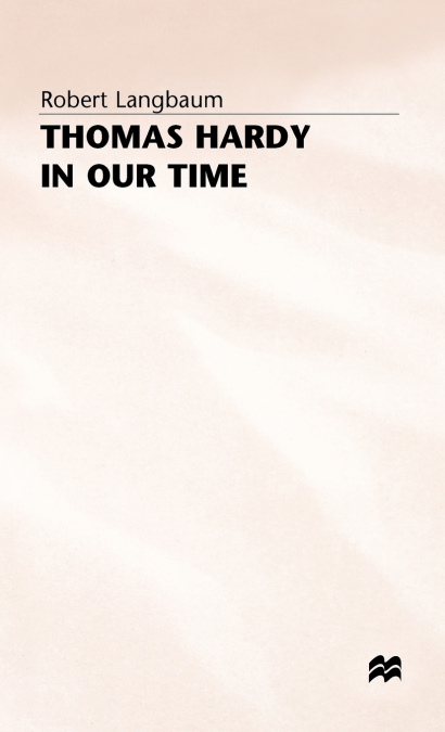 Thomas Hardy in Our Time