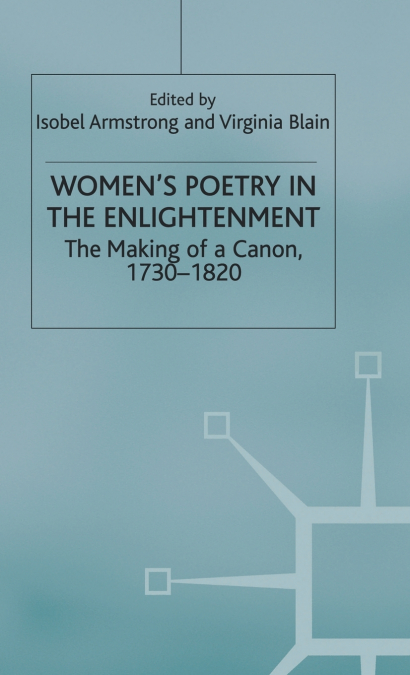 Womens Poetry In The Enlightenment