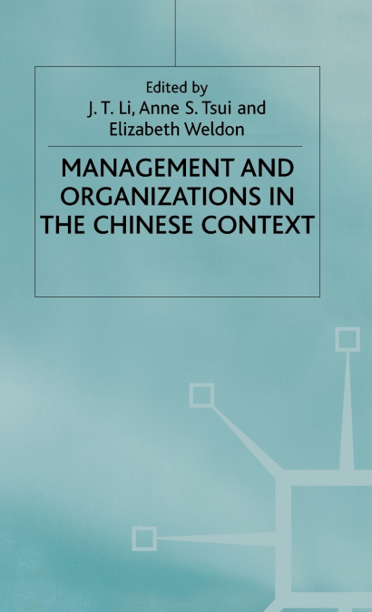 Management Organisations in a Chinese Context