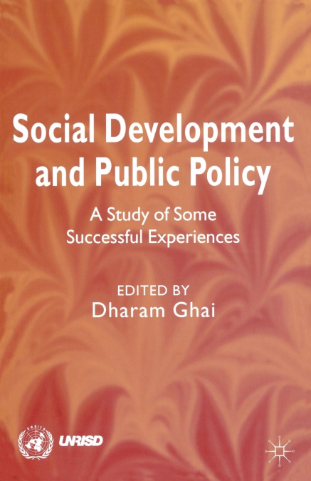 Social Development and Public Policy