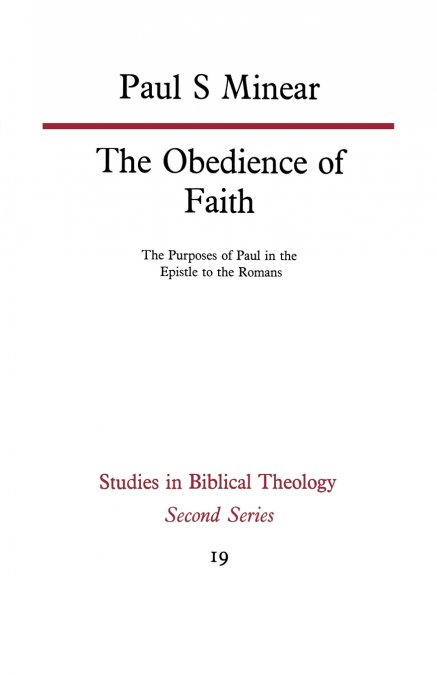 The Obedience of Faith