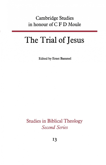 The Trial of Jesus