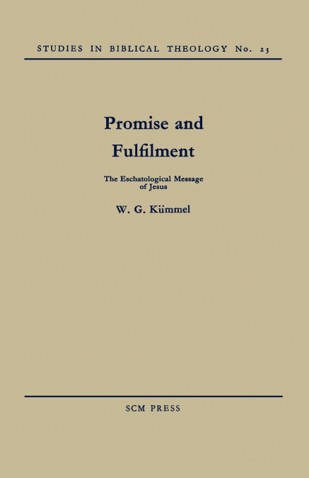 Promise and Fulfilment