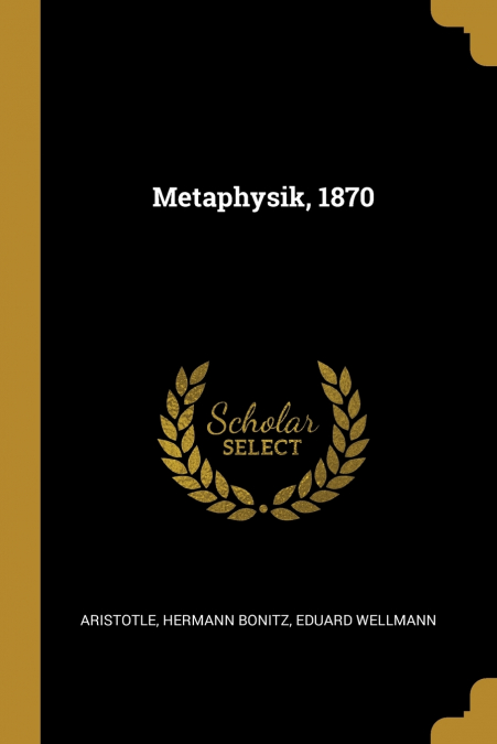 Metaphysik, 1870