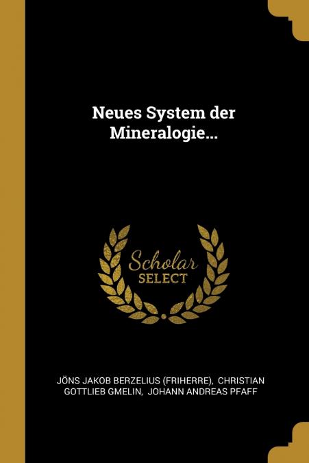 Neues System der Mineralogie...