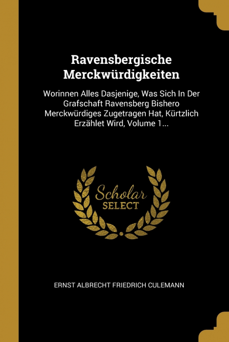 Ravensbergische Merckwürdigkeiten