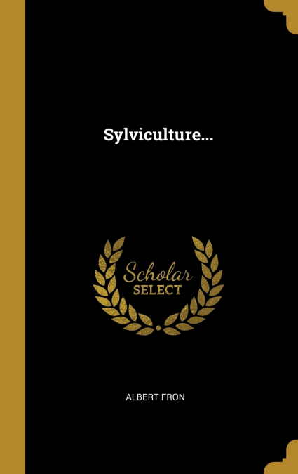 Sylviculture...