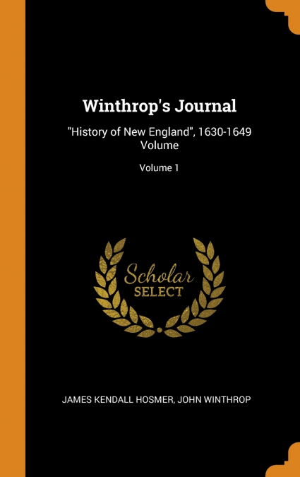 Winthrop’s Journal