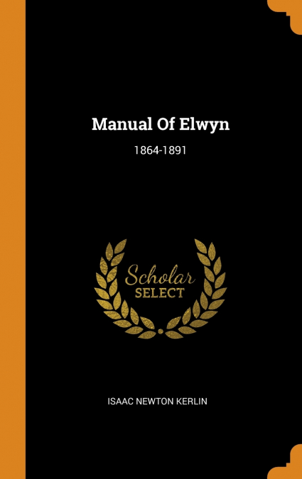Manual Of Elwyn