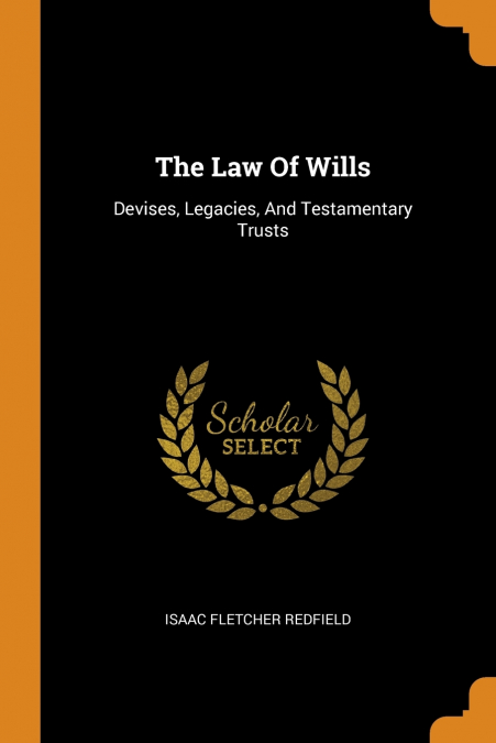 The Law Of Wills