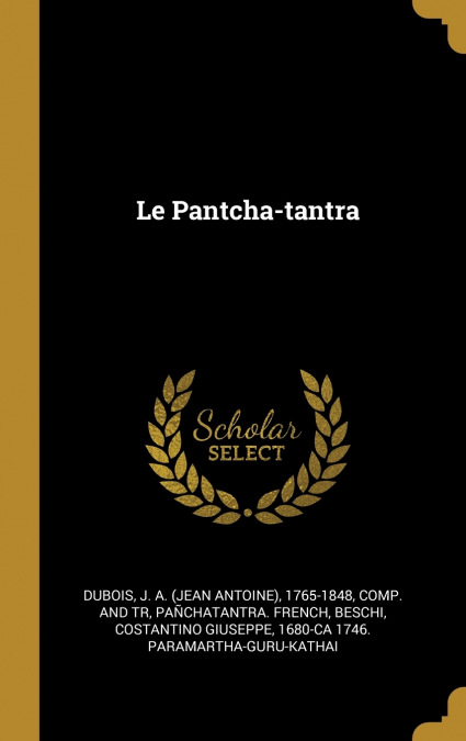 Le Pantcha-tantra