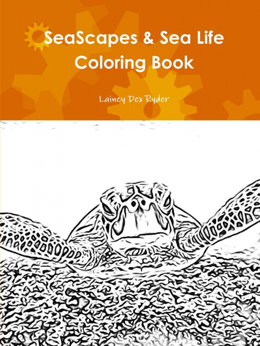 SeaScapes & Sea Life Coloring Book