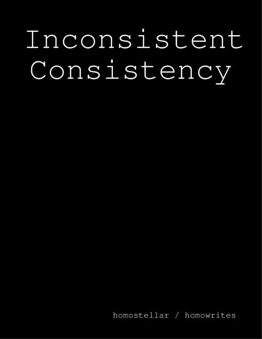 Inconsistent Consistency
