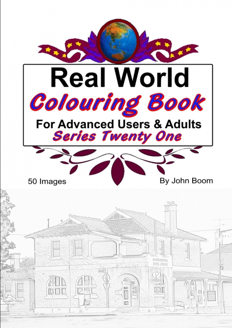 Real World Colouring Books Series 21