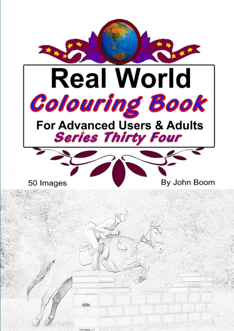 Real World Colouring Books Series 34