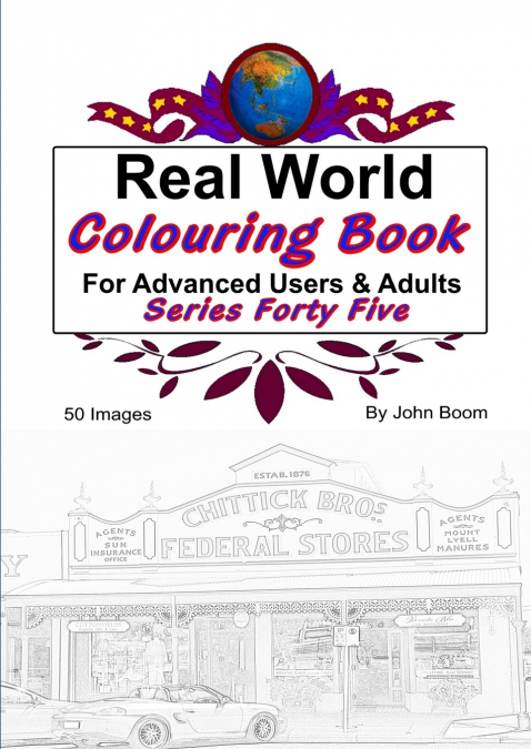 Real World Colouring Books Series 45