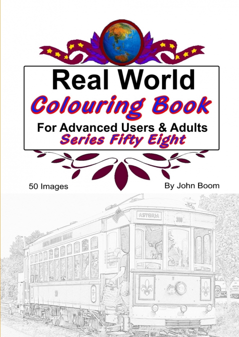 Real World Colouring Books Series 58