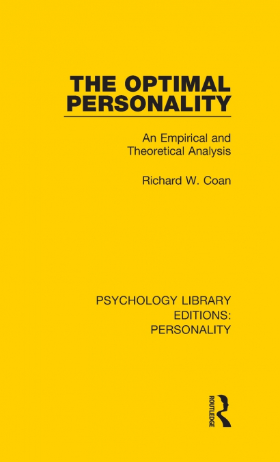 The Optimal Personality