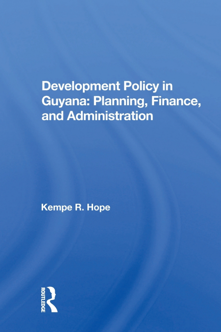 Development Policy in Guyana