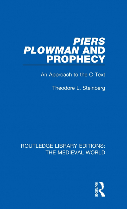 Piers Plowman and Prophecy