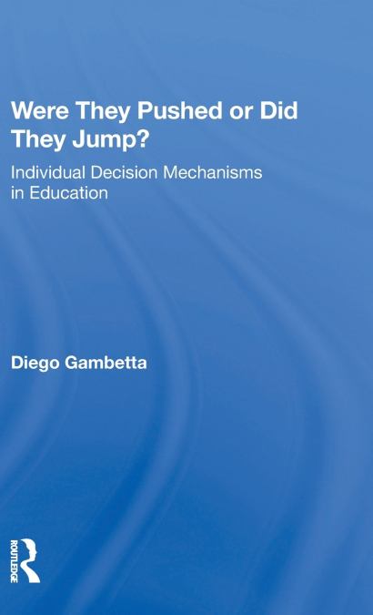 Were They Pushed Or Did They Jump?