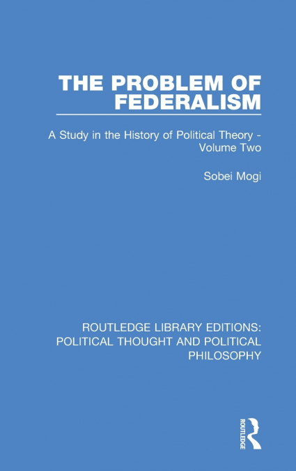 The Problem of Federalism