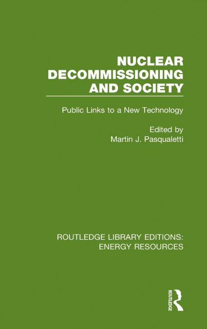 Nuclear Decommissioning and Society