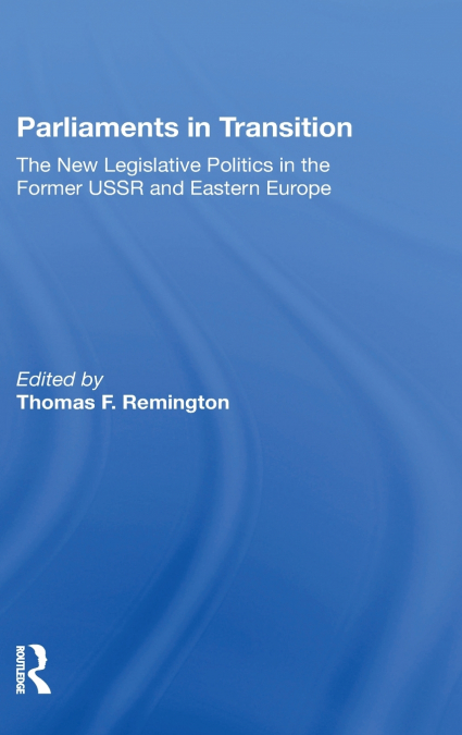 Parliaments In Transition