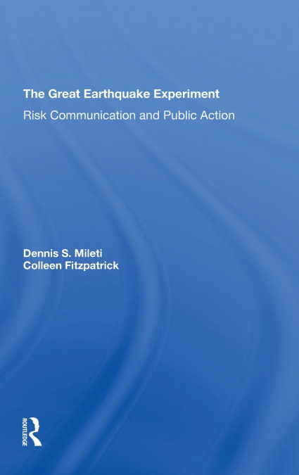 The Great Earthquake Experiment