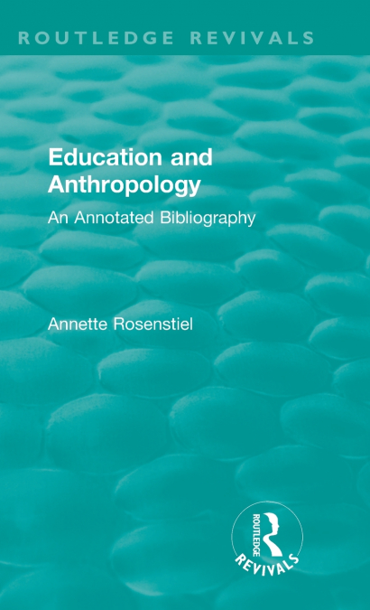 Education and Anthropology