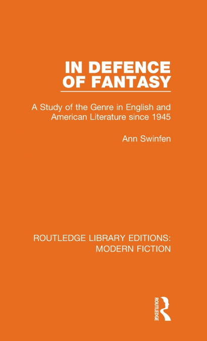 In Defence of Fantasy