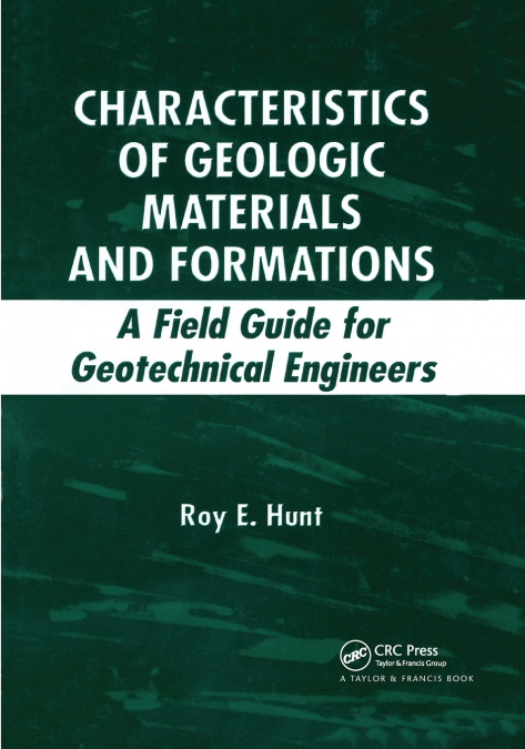 Characteristics of Geologic Materials and Formations