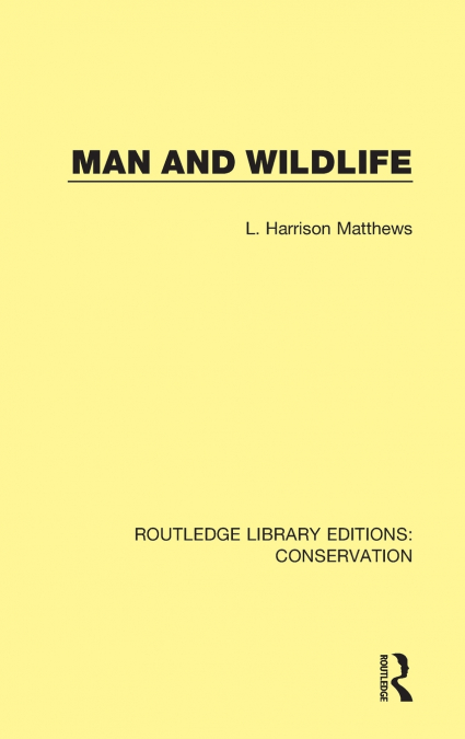Man and Wildlife
