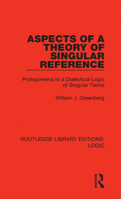 Aspects of a Theory of Singular Reference