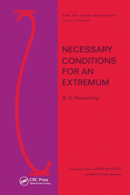 Necessary Conditions for an Extremum