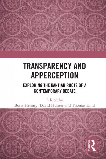 Transparency and Apperception