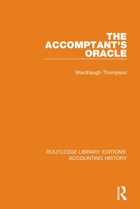 The Accomptant’s Oracle