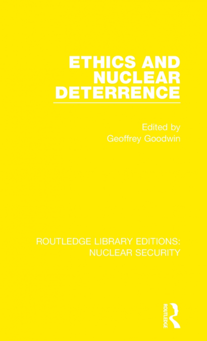 Ethics and Nuclear Deterrence
