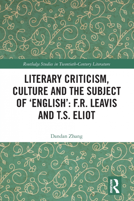Literary Criticism, Culture and the Subject of ’English’