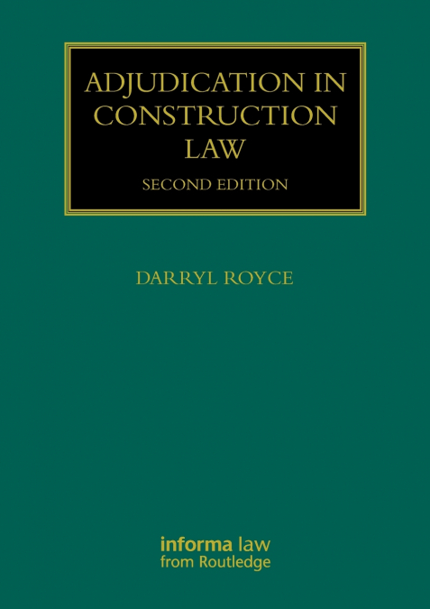 Adjudication in Construction Law