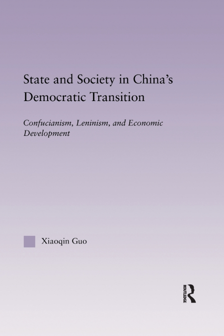 State and Society in China’s Democratic Transition